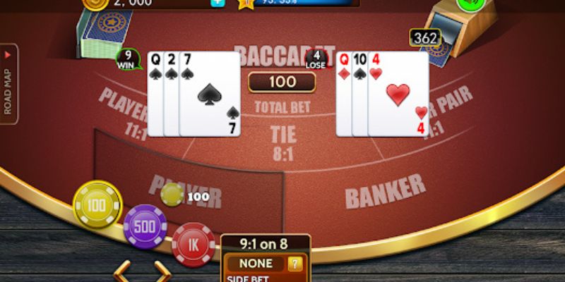 Baccarat Là Gì? Hướng Dẫn Luật Của Baccarat Cho Người Mới 6 Người chơi nên hạn chế đặt tiền vào cửa Tie