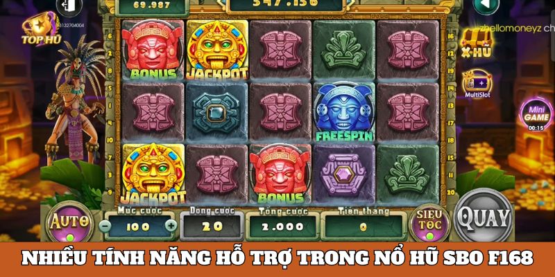Nổ Hũ SBO - Sảnh Slot Game Chất Lừ Tại F168 Năm 2025 6 Nhiều tính năng hỗ trợ trong Nổ hũ SBO